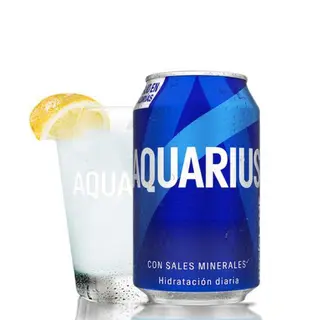 Aquarius Limón lata 330ml.