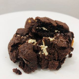 Cookie alto de chocolate .