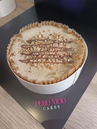 Tarta De Queso Y Kinder Bueno