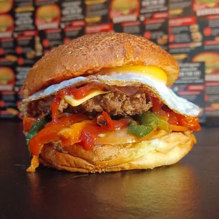 Burger Americana + patatas