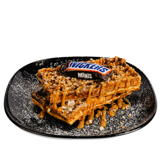 Waffle de Snickers