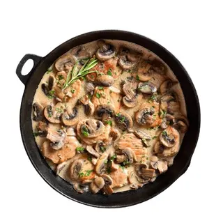 Ternera Con Champiñones