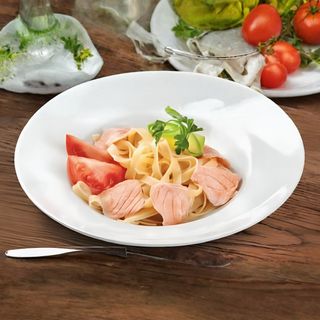 Паста с семгой