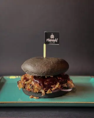 Burger pulled pork