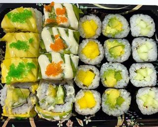 7. Sushi Mix Vegetais