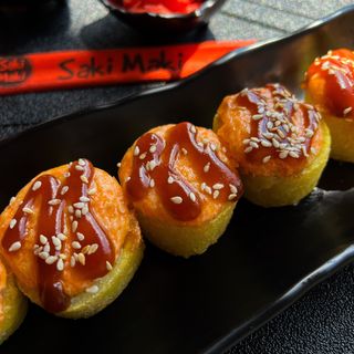 Ролл Цезарь запеченный 