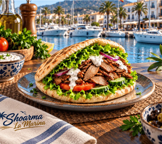 Pita Shawarma (shoarma) La Marina
