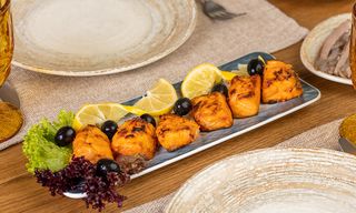 ორაგულის მწვადი მაყალზე (200 გრ.)