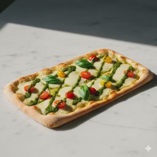 Pizza Genovese 30 Cm. X 40 Cm.