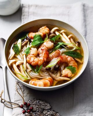 Hot & Sour Prawns Soup