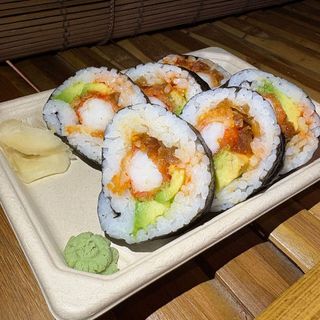 Futomaki Llagostins Picant