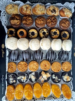 Grand Plateau Gâteaux Français