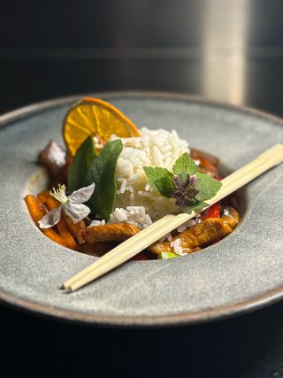 Stir fry sa biftekom