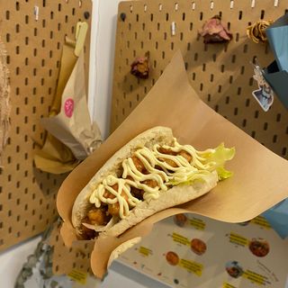 Panino con gamberetti