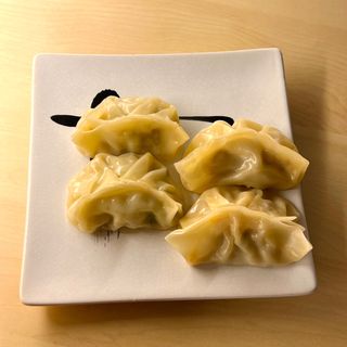 Ravioli al Vapore con Gamberi e Suino