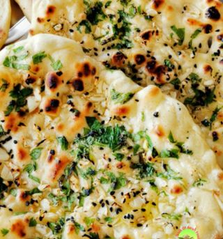 Garlic naan