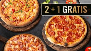 2+1 pizza GRATIS