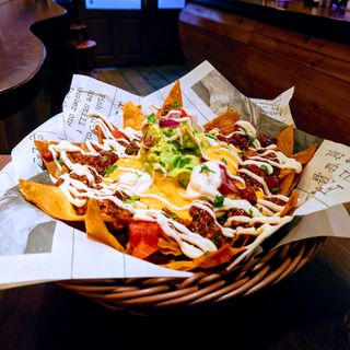 Craft nachos extra carne