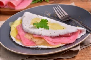 Tapioca de Jamón con queso