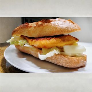 Bocadillo Pollo Crujiente Especial