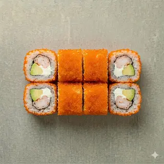 Roll Langostino, Aguacate Y Queso Philadelphia (8 uds)