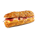 Barrita con Jamón Ibérico y Tortilla Francesa