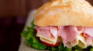 Panino cotto e fontina