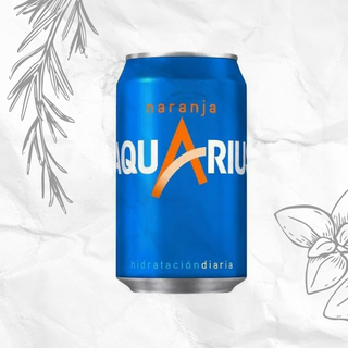 Aquarius Naranja lata 330ml.
