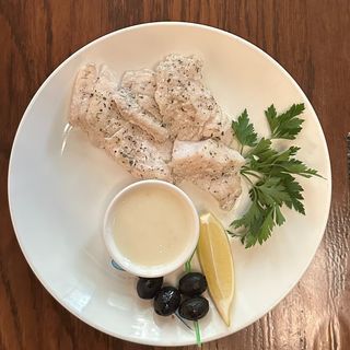 Филе судака отваренное в молоке