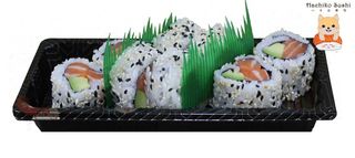 California de Salmón con Sésamo (8 pzas.)