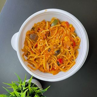 Fish Jollof Spaghetti Only