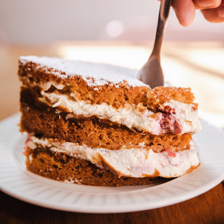Cookie Cake Con Frutos Rojos Y Almendras