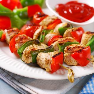 Brochette de poulet