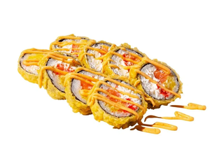 Roll w tempurze z łososiem (360g)