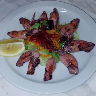 Calamarcitos a la plancha