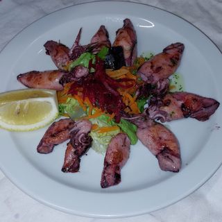 Calamarcitos a la plancha