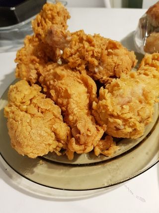 Klasyczne smażone skrzydełka kurczaka 8 szt.