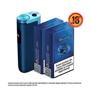 Starter Kit glo™ Hyper PRO Lapis Blue + Dunhill designed for glo Topaz Tobacco