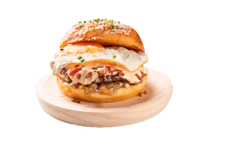 Hamburguesa Carbonara