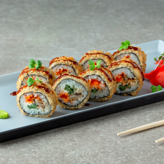 Տաք ռոլլ ունագի տեմպուրա 8 կտոր