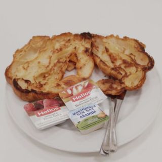 Croissant a la plancha