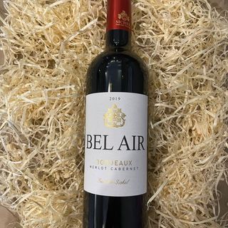 Вино Біле Сухе, Bel Air, Bordeaux, Merlot Cabernet, 2022рік (франція) 750мл