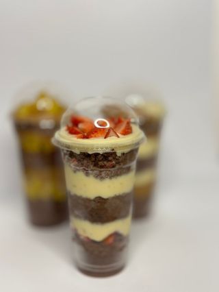 Pave de Ninho com morango