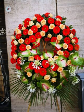 Corona per codoglianze