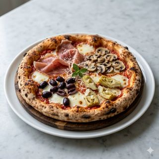 Pizza 4 Stagioni (32 Cm.)