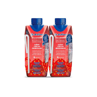 Bi-oralsuero Morango Solução Oral 330ml - 2un.