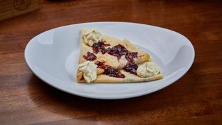 Palačinka džem, vanil krem