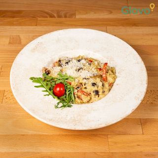 Ризото с пепероне салам и гъби (350г)