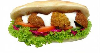 Panino falafel