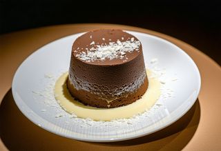 Soufflé cioccolato e cioccolato bianco